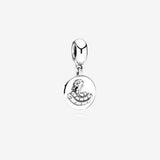 Pandora Chinese zodiac, snake silver dangle 790886