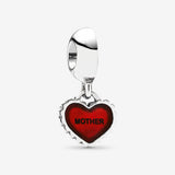 Pandora Mother & Daughter Pendant Charm 790950EN27