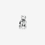 Pandora Labrador dog silver charm with cubic zirconia 791379CZ