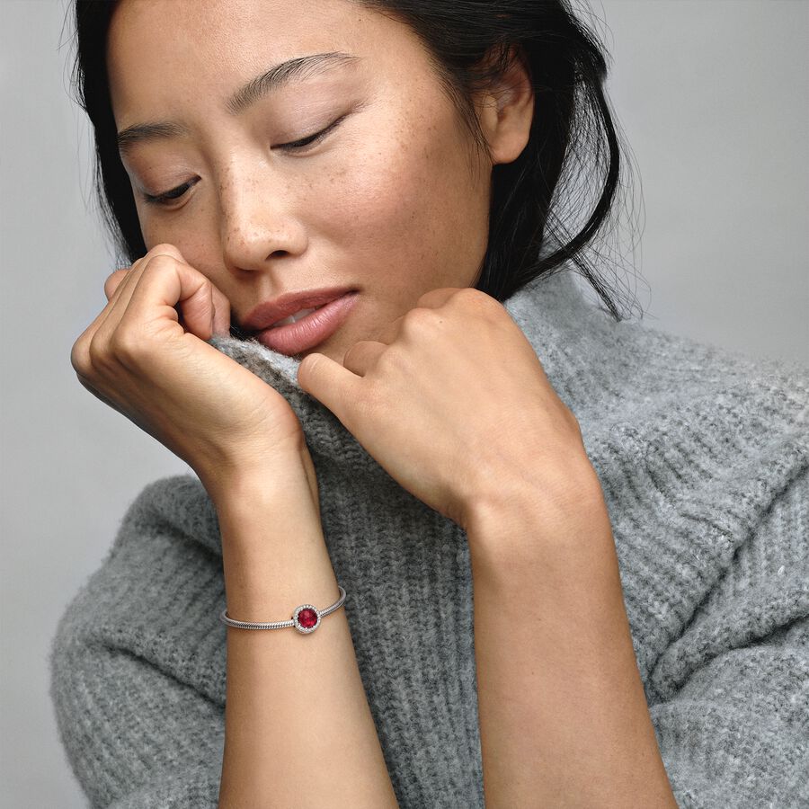 Pink new arrivals charm bracelet