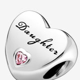 Pandora Daughter Heart Charm 791726PCZ