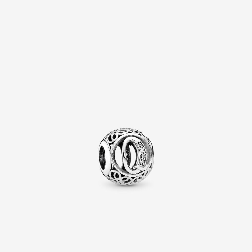 Pandora Vintage Q Charm 791861CZ