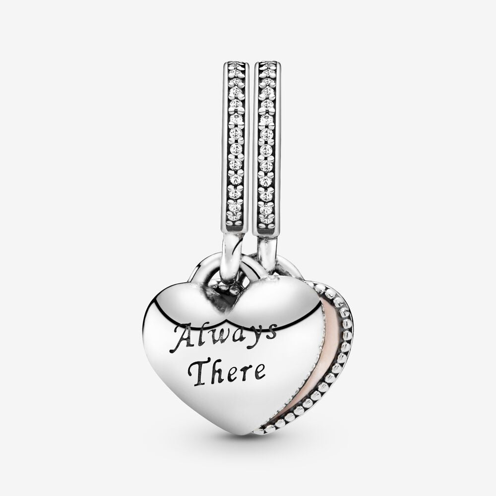 Pandora Always There Heart Dangle Charm 791950CZ