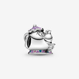 Pandora Disney, Mrs. Potts & Chip Beauty and the Beast Charm 792141ENMX