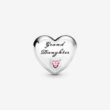 Pandora Granddaughter Heart Charm 796261PCZ