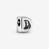 Pandora Letter D Alphabet Charm 797458