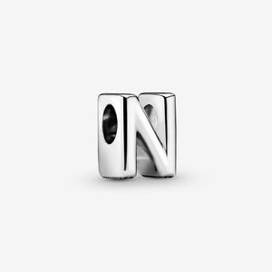 Pandora Letter N Alphabet Charm 797468