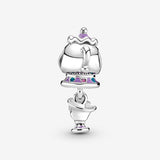 Disney Beauty and the Beast Mrs. Potts and Chip Dangle Charm