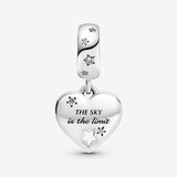 Pandora Congratulations Heart &amp; Stars Dangle Charm 799323C01