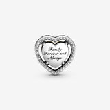 Panodora  Openwork Heart &amp; Family Tree Charm  799413C01