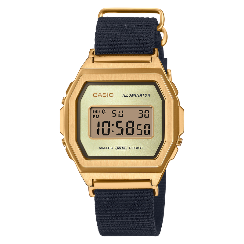 Casio vintage watch gold hot sale