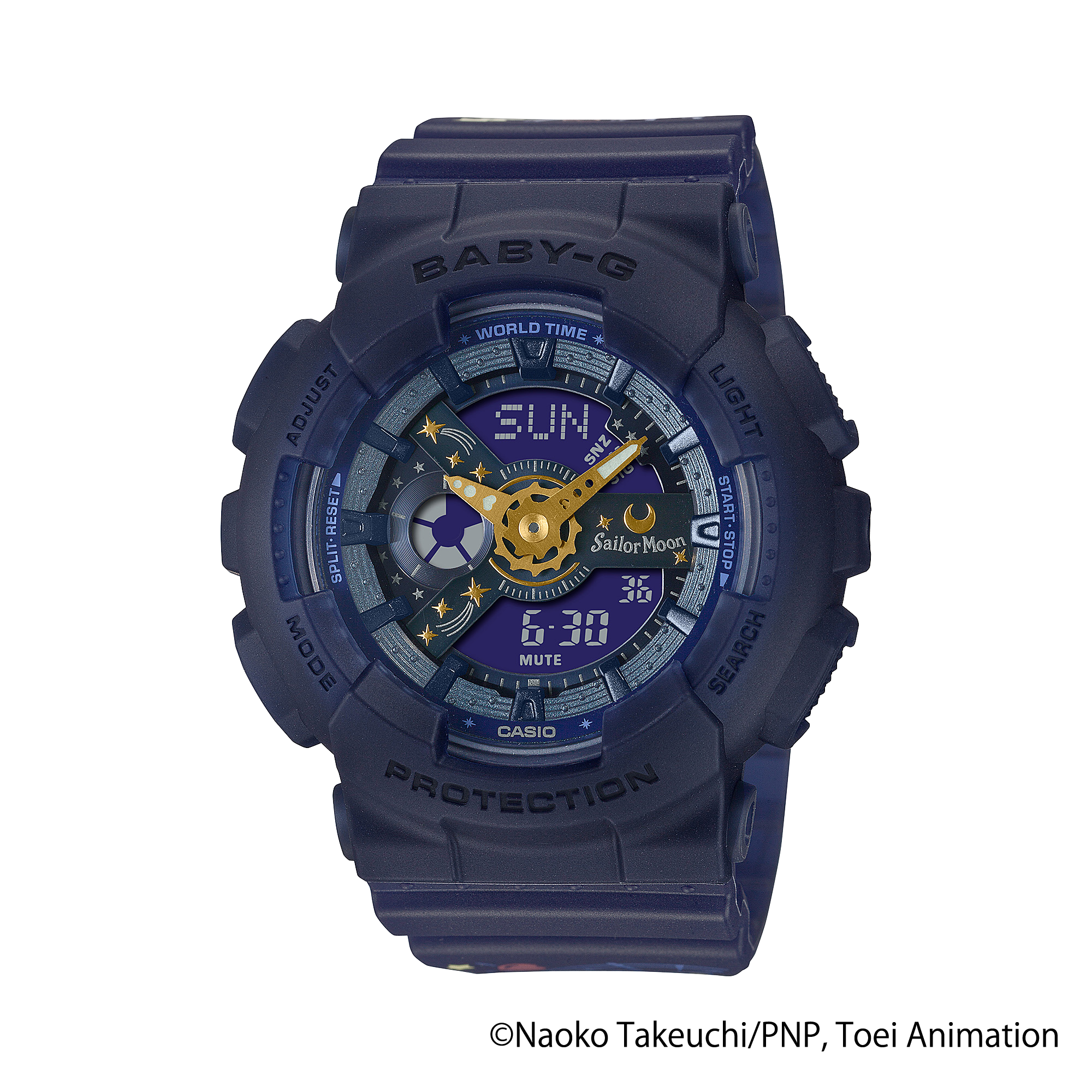 Casio Sailor Moon x Baby-G Watch BA110XSM-2A BA-110XSM-2A