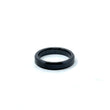 Ceramic Wedding Ring Band in Black (4mm)