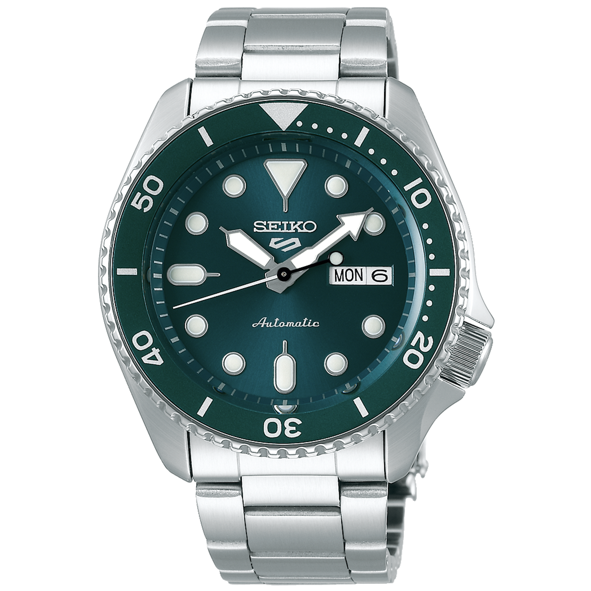 SEIKO 5 SPORTS AUTOMATIC WATCH IN GREEN SRPD61K1J