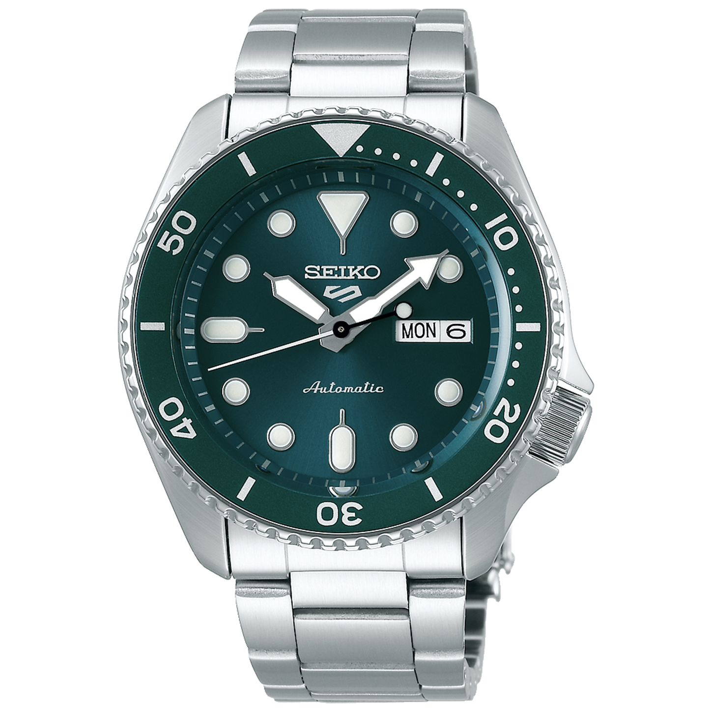 SEIKO 5 SPORTS AUTOMATIC WATCH IN GREEN SRPD61K1J