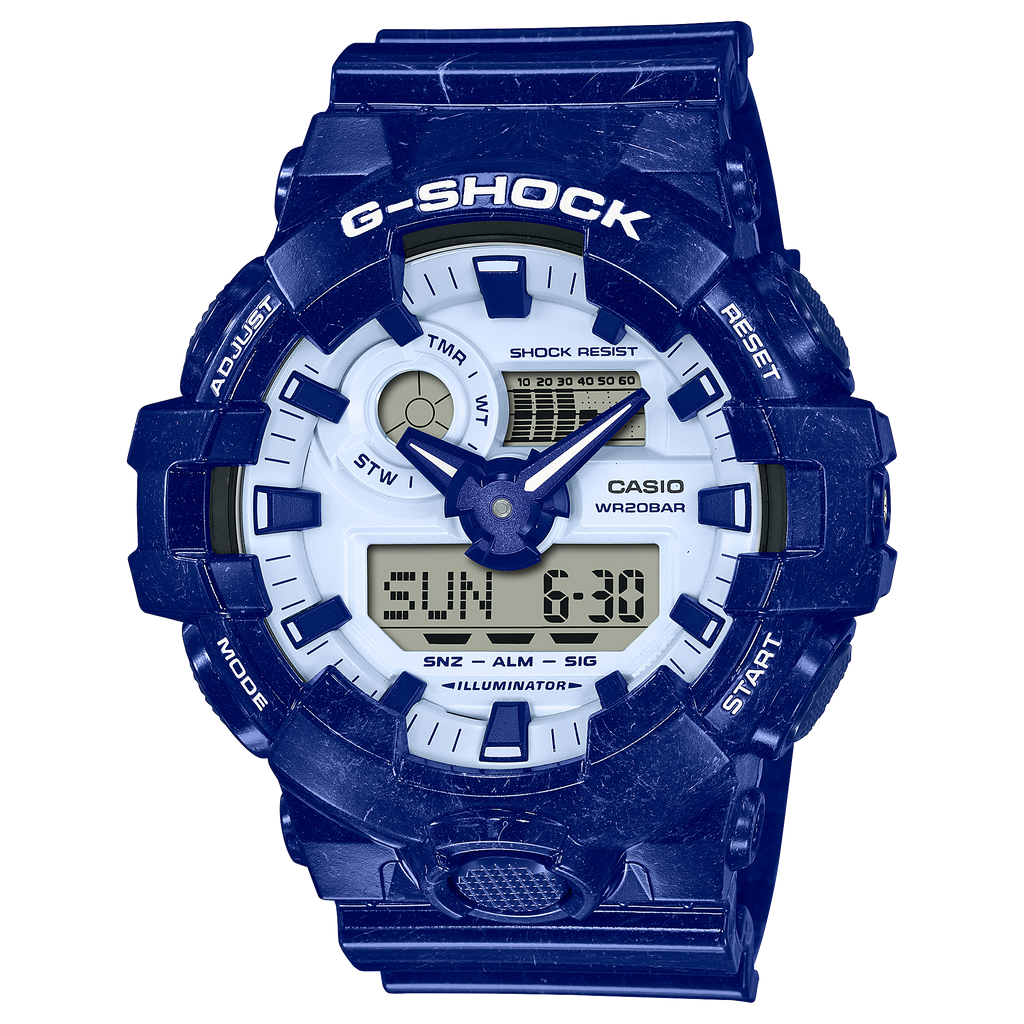 Casio G-Shock Watch GA700BWP-2A