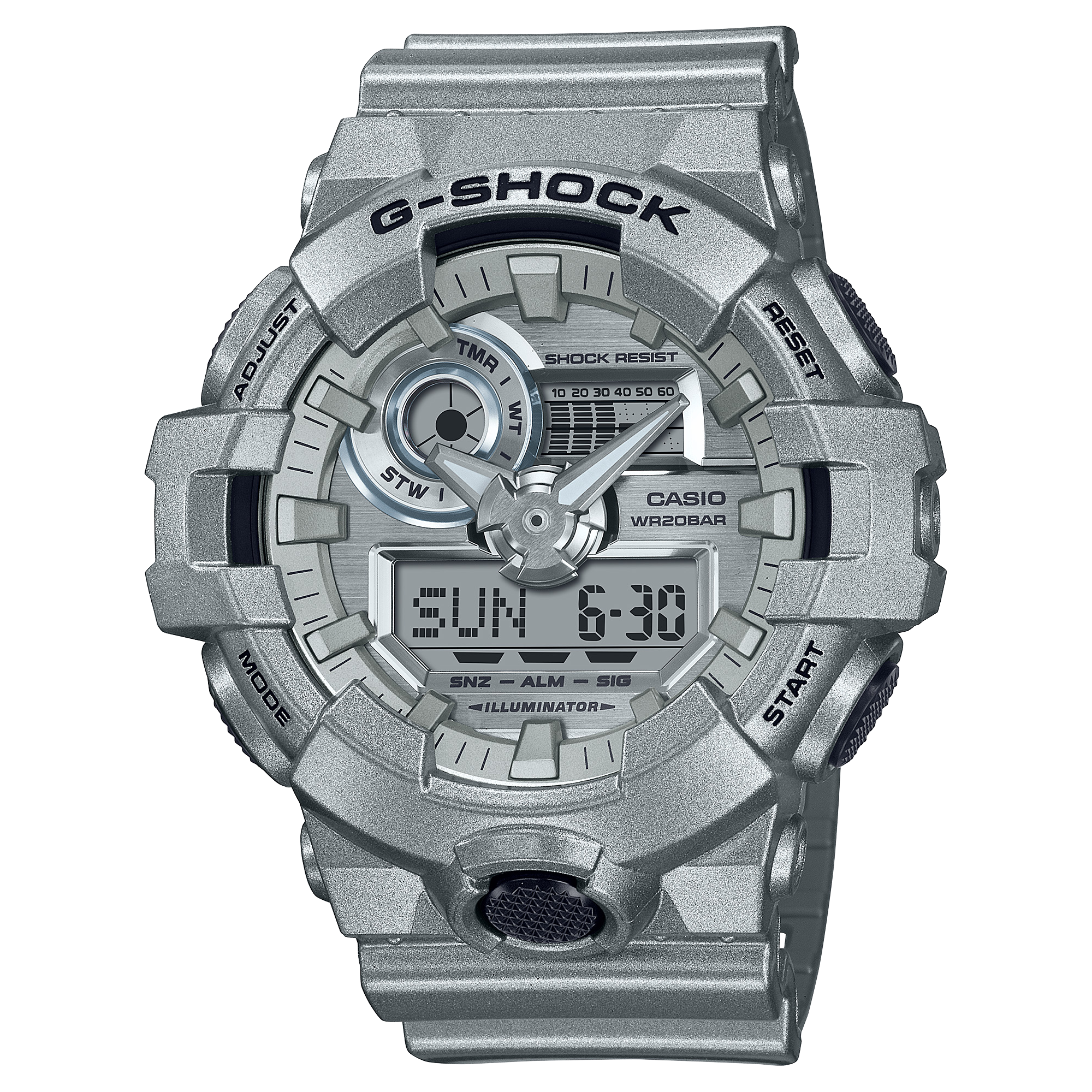 Shock clearance resist casio