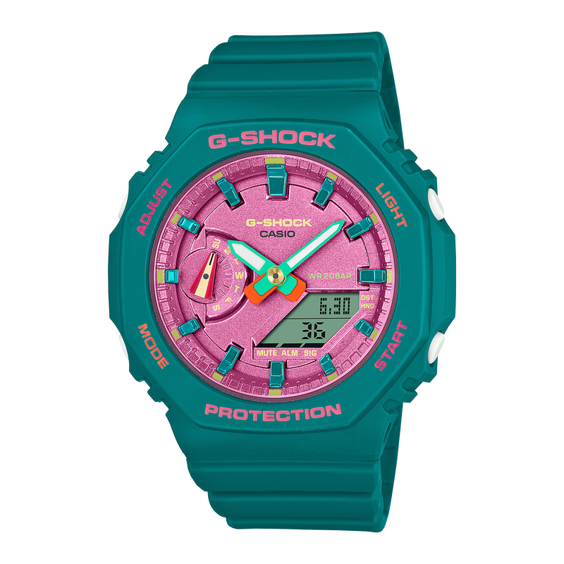 Pink g 2025 shock watch