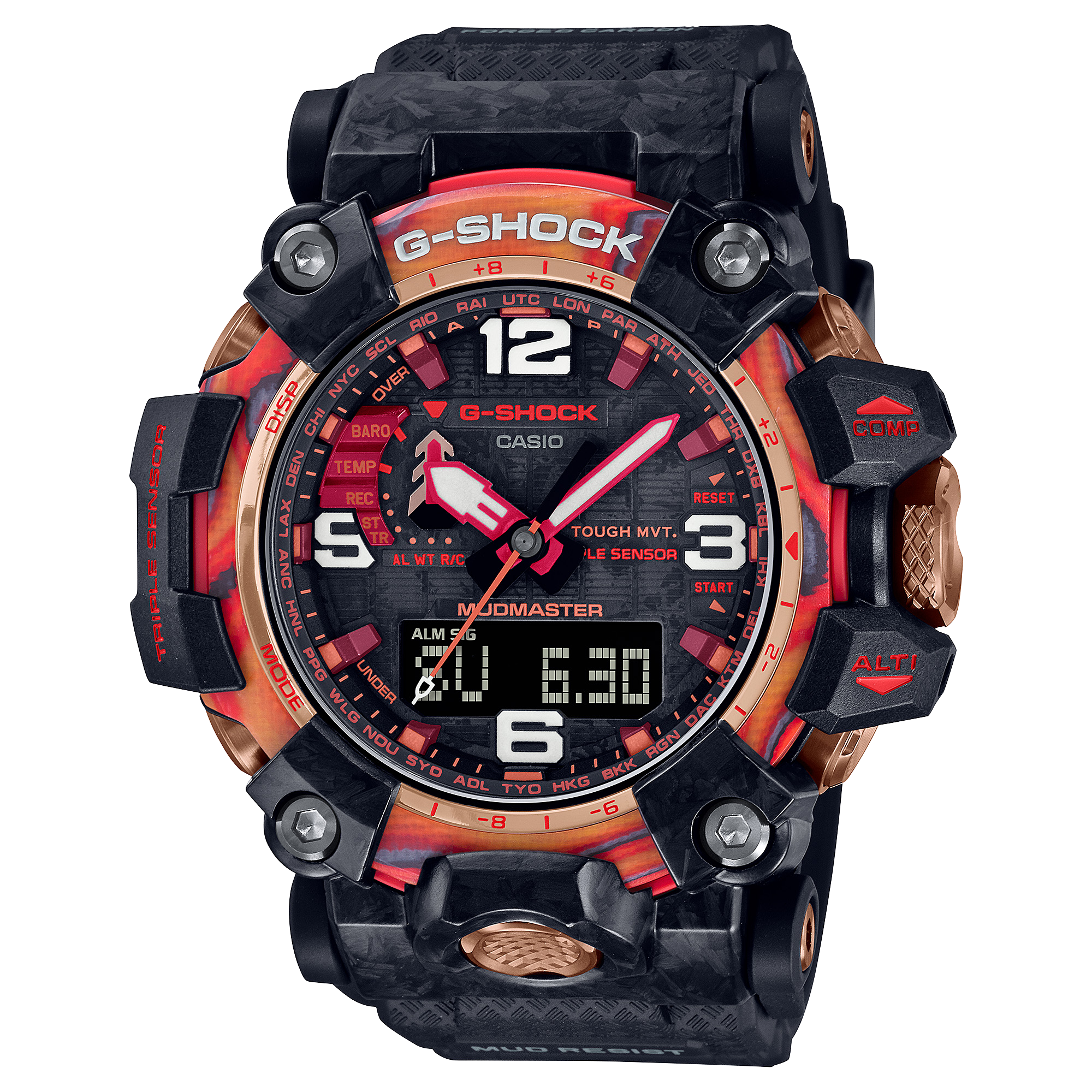 G-SHOCK GWG2040FR-1A 40TH ANNIVERSARY FLARE RED