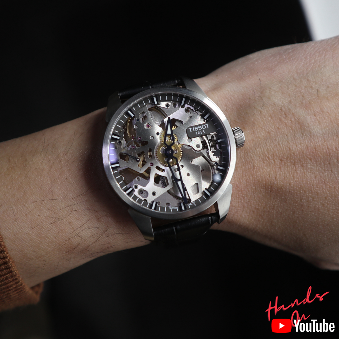 TISSOT T-COMPLICATION SQUELETTE MECHANICAL T0704051641100