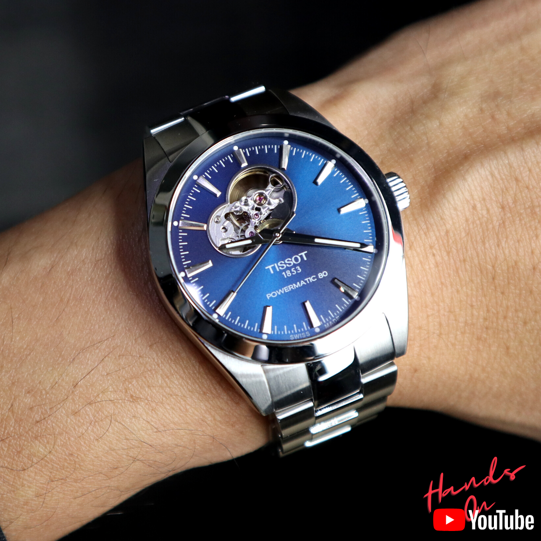 Tissot Gentleman Powermatic 80 Open Heart T1274071104101