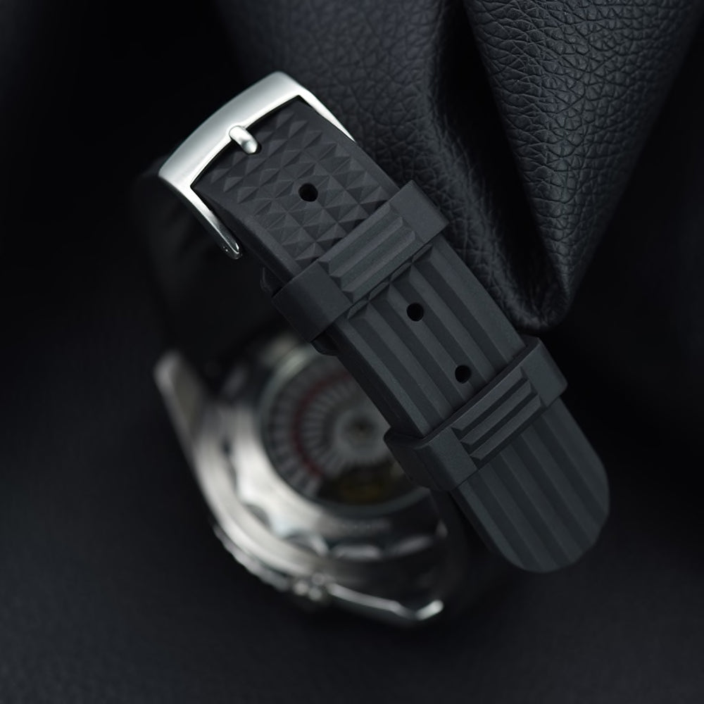 Rubber Waffle Dive Watch Strap Band MM300 62MAS ZLM01
