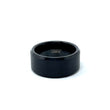 Tungsten Wedding Ring Band in Black (10mm)