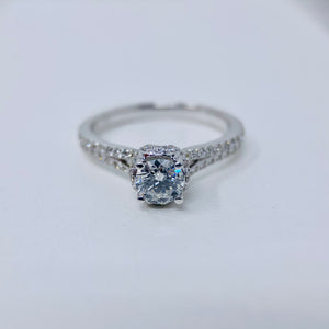 0.42cts Imperial Micropave Diamond Engagement Ring