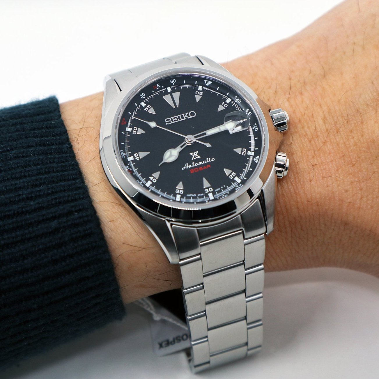 SEIKO PROSPEX ALPINIST IN BLACK DIAL SPB117J1 SPB117