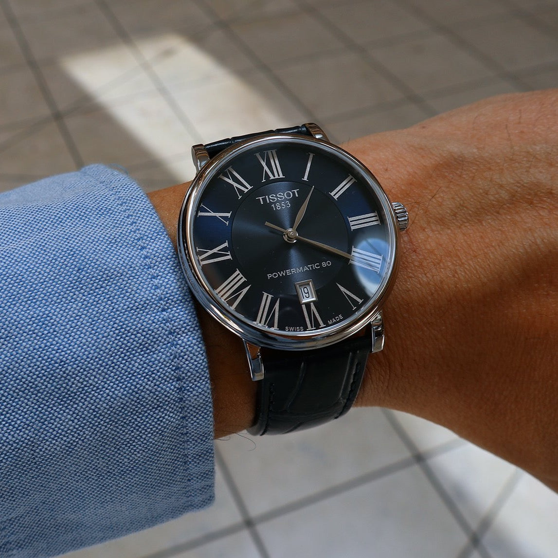 TISSOT CARSON PREMIUM POWERMATIC 80 T1224071604300