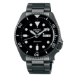 SEIKO 5 SPORTS AUTOMATIC WATCH IN BLACK SRPD65K1