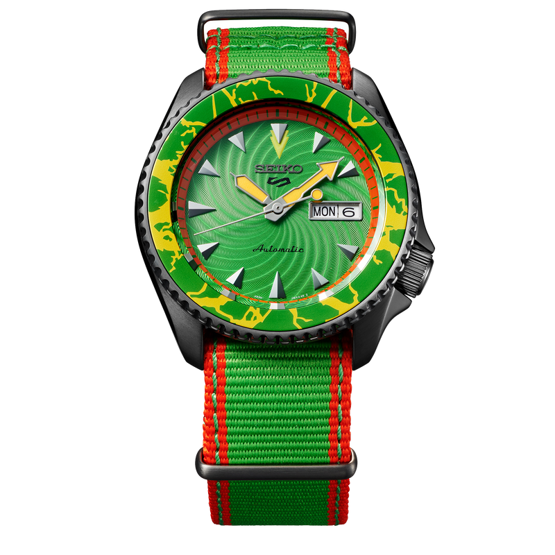 seiko 5 sports street fighter blanka limited edition srpf23k1