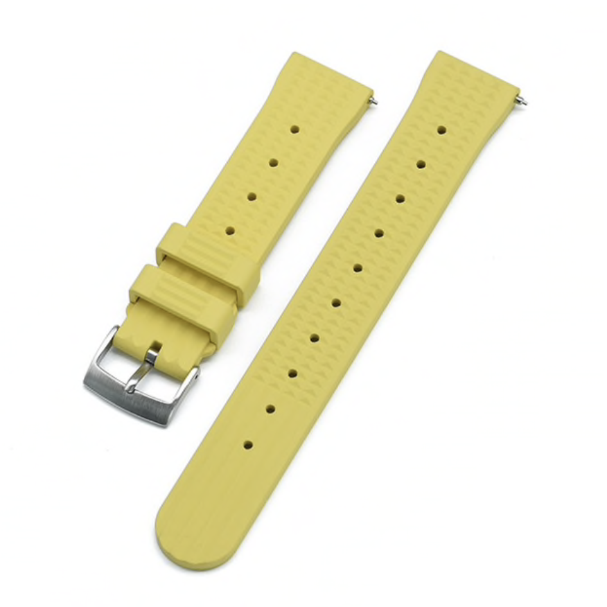 Rubber Waffle Dive Watch Strap Band MM300 62MAS ZLM01