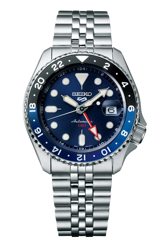 Seiko 5 Sports GMT black dial SKX SSK003 SSK003K1