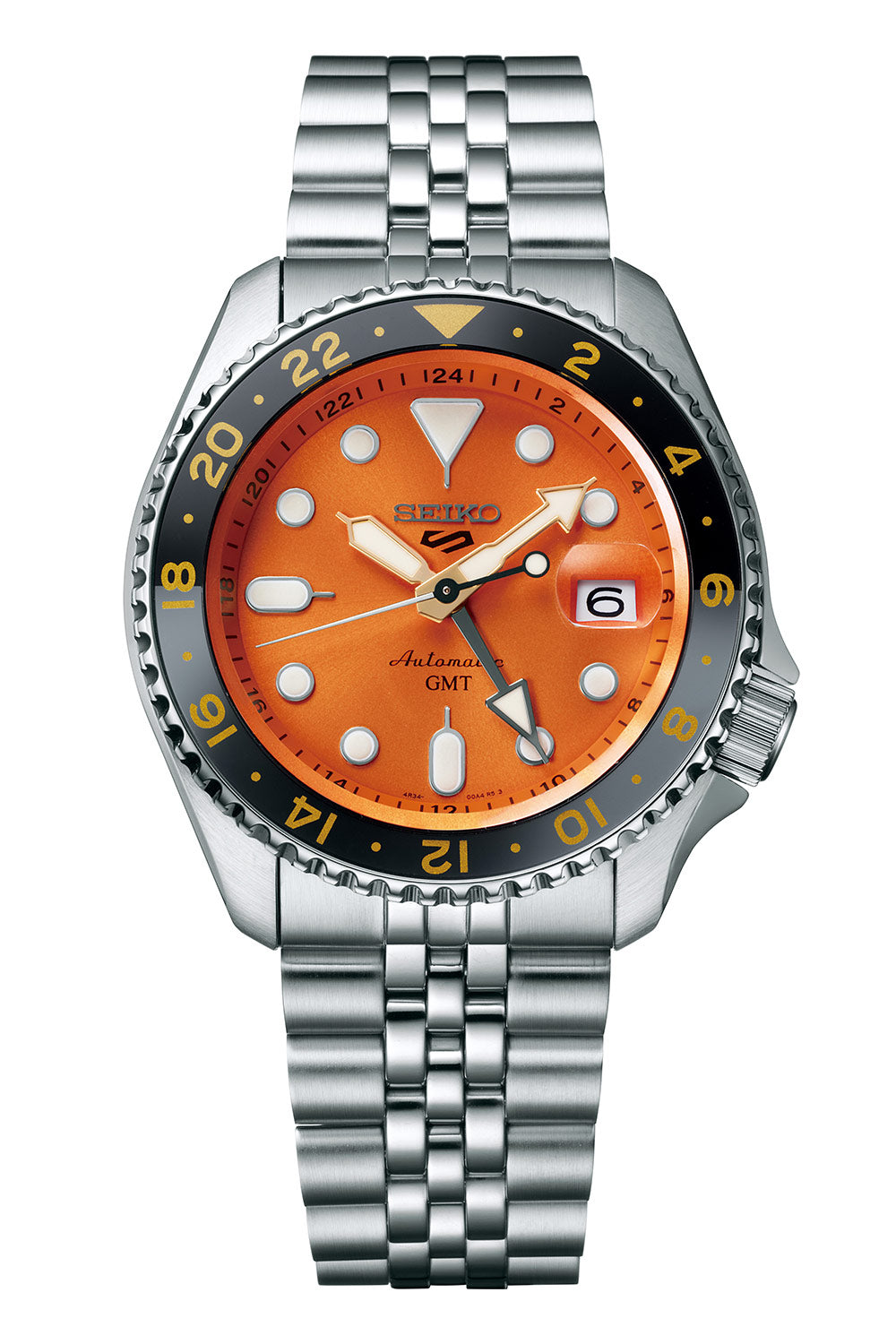 Seiko 5 Sports GMT orange dial SKX SSK005 SSK005k1