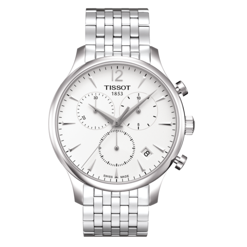 TISSOT TRADITION CHRONOGRAPH STAINLESS STEEL T0636171103700
