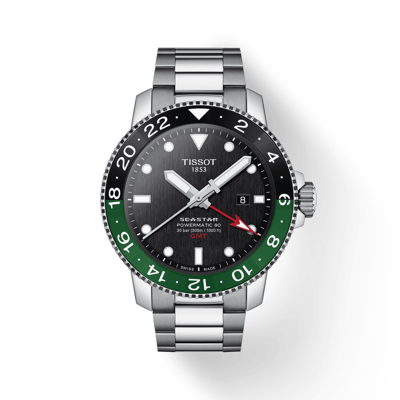 Tissot Seastar 1000 Powermatic 80 GMT T1204291105101