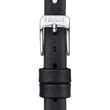 Tissot official black leather strap lugs 09 mm T852043159