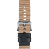 Tissot official beige fabric strap lugs 22 mm T852046752