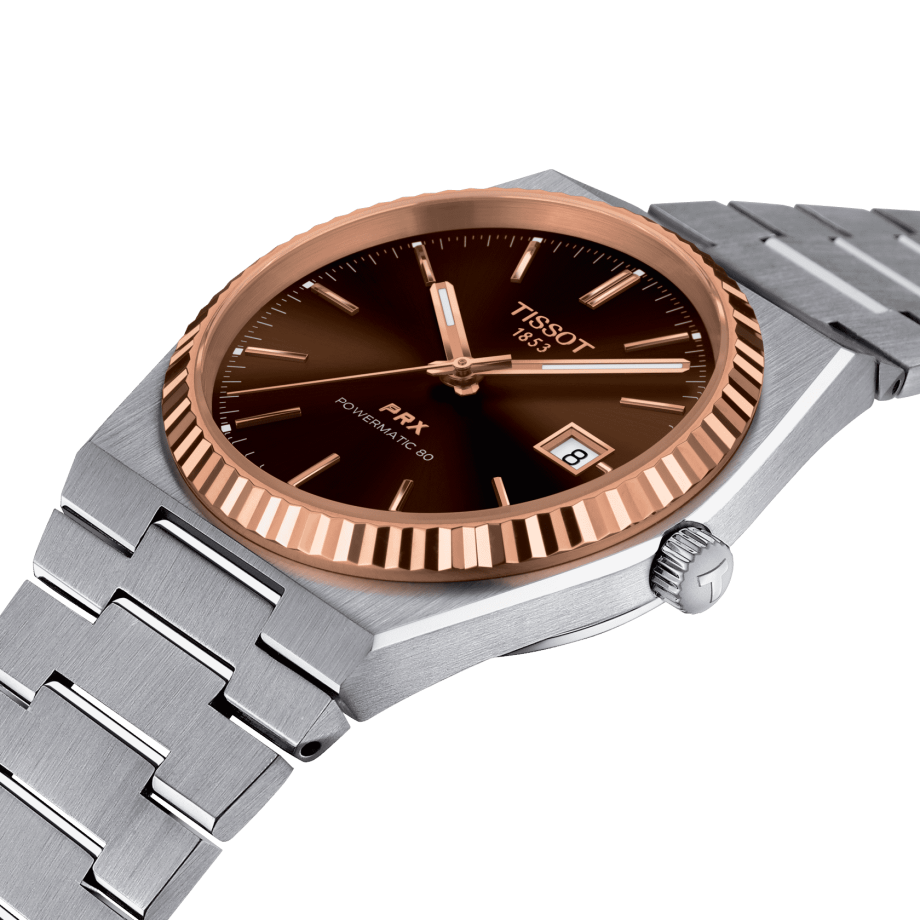 Tissot PRX Powermatic 80 Steel & 18K Gold T9314074129100