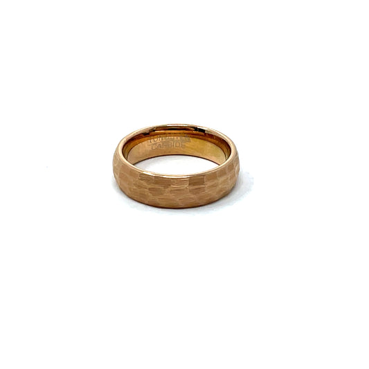 Tungsten Wedding Ring Band in Rose Gold (6mm)