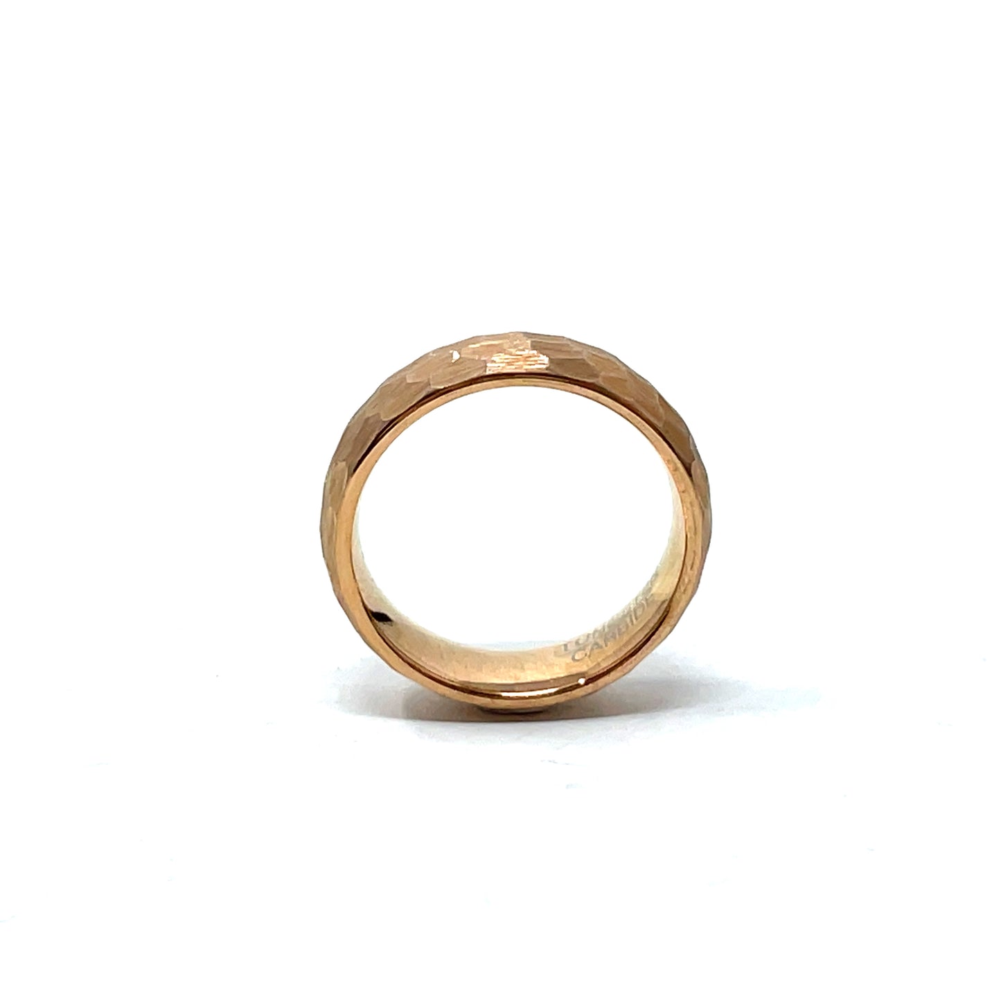 Tungsten Wedding Ring Band in Rose Gold (6mm)