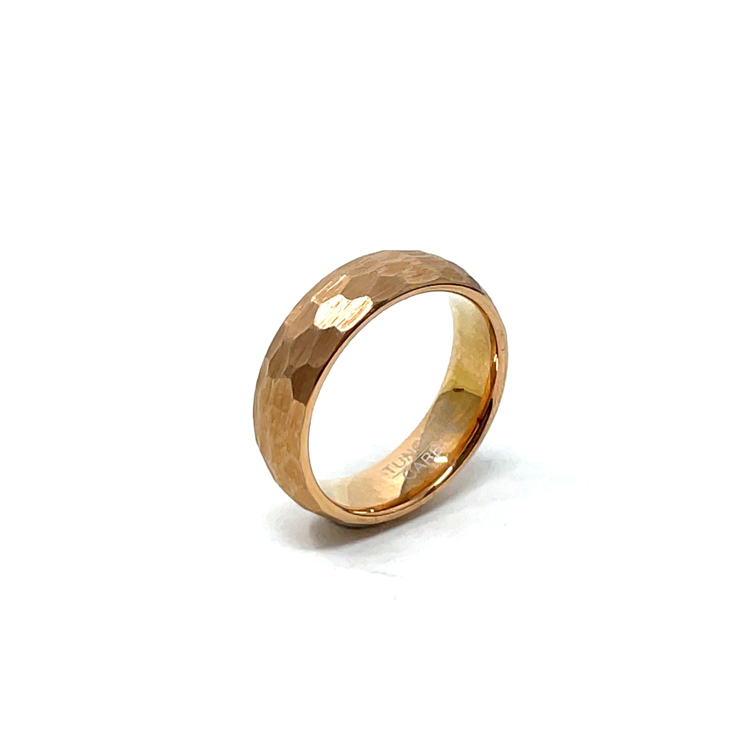 Tungsten Wedding Ring Band in Rose Gold (6mm)