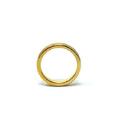 Tungsten Wedding Ring Band in Yellow (4mm)