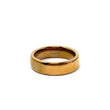 Tungsten Wedding Ring Band in Yellow (6mm)
