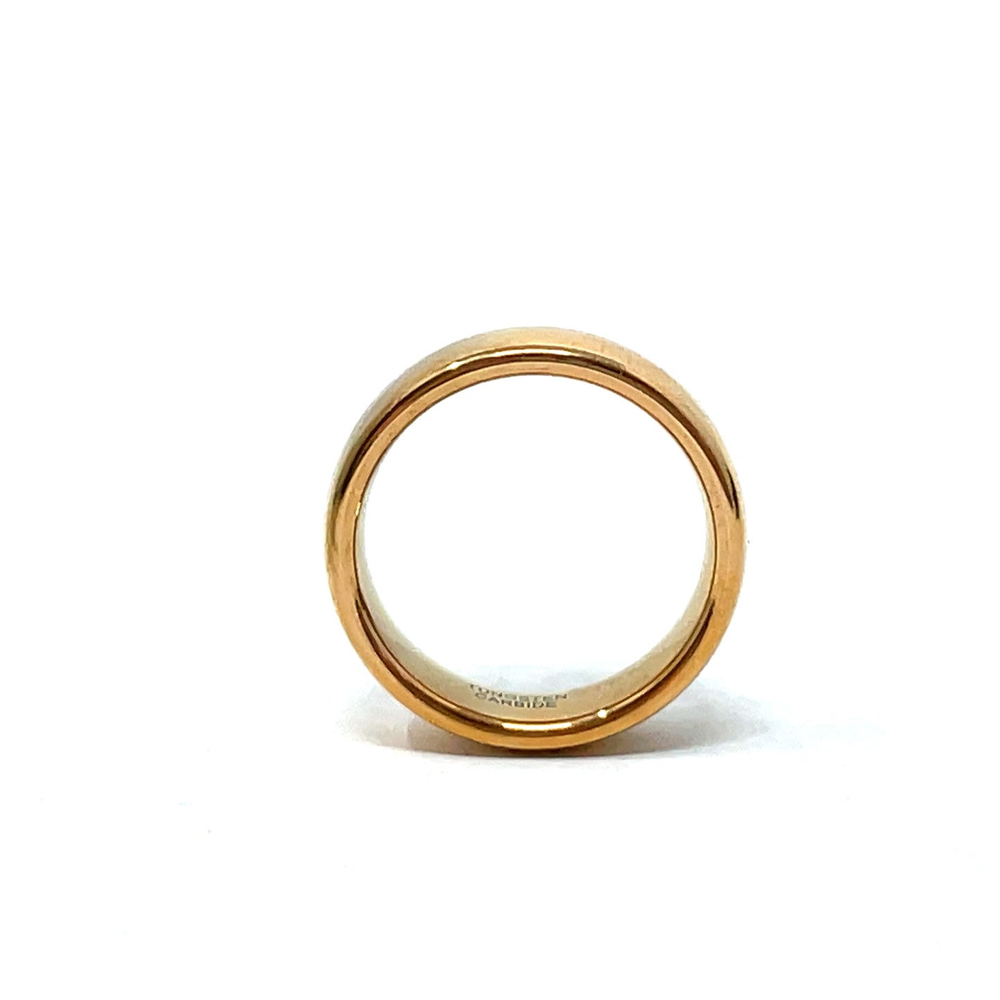 Tungsten Wedding Ring Band in Yellow (6mm)