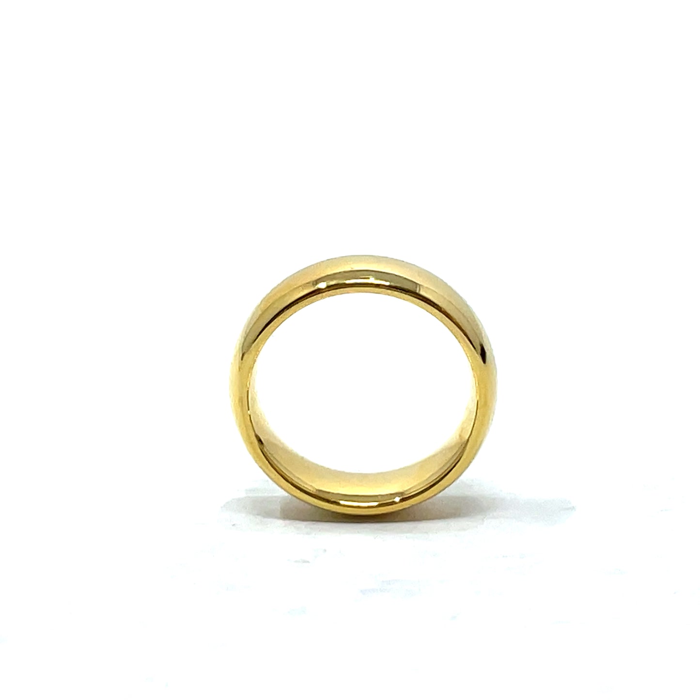 Tungsten Wedding Ring Band in Yellow (5mm)