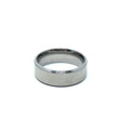 Tungsten Wedding Ring Band in White (8mm)