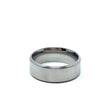 Tungsten Wedding Ring Band in White (8mm)