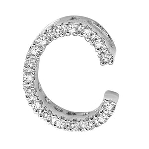 DIAMOND BLOCK "C" INITIAL IN 14KT